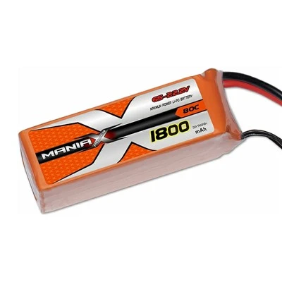 Baterai Lipo 6S-22.2V 1800mAh 80C