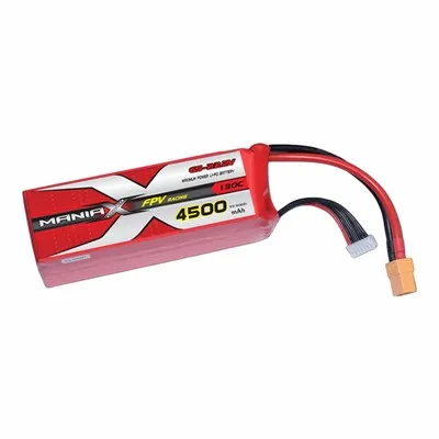Baterai Lipo Balap 6S 22 2V 4500mAh 130C FPV