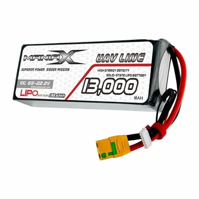 ManiaX Solid-Drone Lipo 6S-22.2V 13.000mAH 10C & Baterai UAV